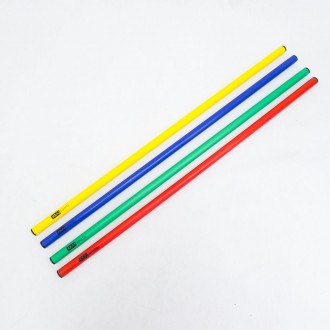 Hurdle / Slalom Poles in premium plastic (multi-purpose) - Arcade Sports