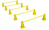 Hurdle / Slalom Poles in premium plastic (multi-purpose) - Arcade Sports