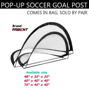 Pop up Goal-Post - Collapsible, Portable - Arcade Sports