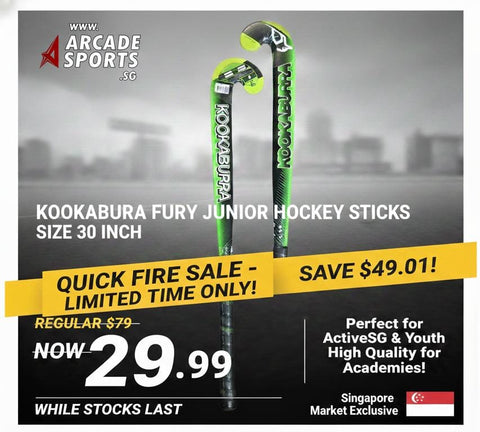 Kookaburra Fury Junior Hockey Stick