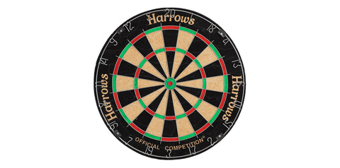 Harrows Official Competition Dartboard - - Arcade Sports