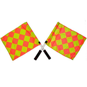 Linesman Flag - Multi checkered - Arcade Sports